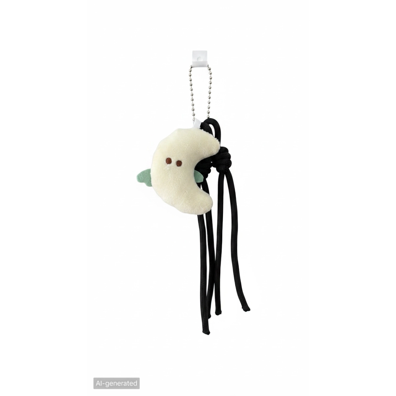 Charm Treo Túi Cunbag Hình Mặt Trăng Móc Khóa Cặp Sách Học Sinh Vải Bông Nhỏ Gọn PK048